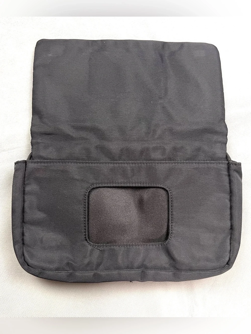 BEIS Magnetic Close Clutch Black Zip